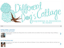 Tablet Screenshot of differentdogcottage.blogspot.com