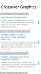 Mobile Screenshot of crossovergraphics.blogspot.com