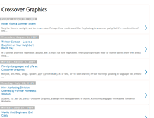 Tablet Screenshot of crossovergraphics.blogspot.com