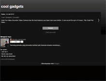 Tablet Screenshot of coolgadgetstech.blogspot.com