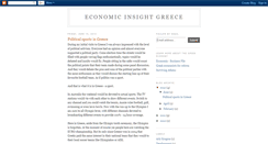 Desktop Screenshot of economicinsightgreece.blogspot.com