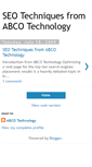 Mobile Screenshot of abcotechnologyseo.blogspot.com