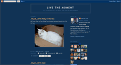 Desktop Screenshot of livethemoment09.blogspot.com