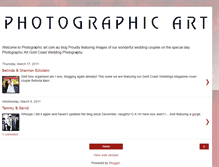 Tablet Screenshot of photographicartaustralia.blogspot.com
