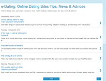 Tablet Screenshot of e-dating.blogspot.com