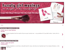 Tablet Screenshot of beautygirlmusings.blogspot.com