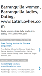Mobile Screenshot of colombian-single-women.blogspot.com