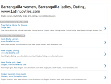 Tablet Screenshot of colombian-single-women.blogspot.com
