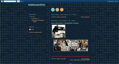 Desktop Screenshot of blakmusicfirst-spook.blogspot.com