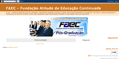 Desktop Screenshot of fundacaoatitude.blogspot.com