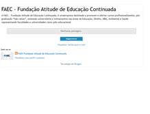 Tablet Screenshot of fundacaoatitude.blogspot.com