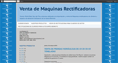 Desktop Screenshot of maquinasrectificadoras.blogspot.com