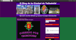 Desktop Screenshot of ciudaddevalladolid.blogspot.com