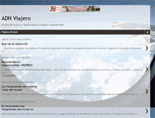 Tablet Screenshot of adnviajero.blogspot.com