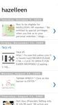 Mobile Screenshot of hazelleen.blogspot.com
