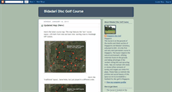 Desktop Screenshot of bidadaridiscgolf.blogspot.com
