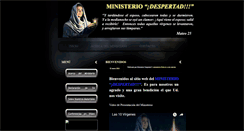 Desktop Screenshot of ministeriodespertad.blogspot.com