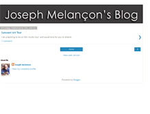 Tablet Screenshot of josephmelancon.blogspot.com