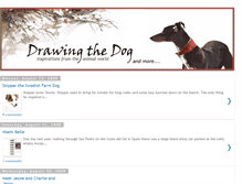 Tablet Screenshot of drawingthedog.blogspot.com