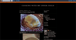 Desktop Screenshot of cookingwithmyinnerchild.blogspot.com
