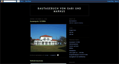 Desktop Screenshot of bau-tagebuch.blogspot.com