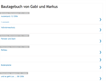 Tablet Screenshot of bau-tagebuch.blogspot.com
