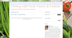 Desktop Screenshot of foodfitnessfashionista.blogspot.com