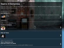 Tablet Screenshot of 4elementosteatro.blogspot.com