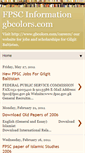 Mobile Screenshot of fpscinfo.blogspot.com