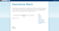 Desktop Screenshot of gezinshuismerm.blogspot.com