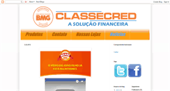 Desktop Screenshot of classecred.blogspot.com