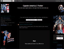 Tablet Screenshot of captain-america-2-movie-trailer.blogspot.com