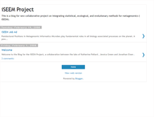 Tablet Screenshot of iseem.blogspot.com