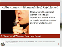 Tablet Screenshot of phenomenalwomanssecrets.blogspot.com