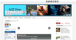 Desktop Screenshot of a2zfreedownload.blogspot.com