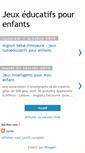Mobile Screenshot of jeuxludoeducatifspourmonenfant.blogspot.com