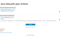 Tablet Screenshot of jeuxludoeducatifspourmonenfant.blogspot.com