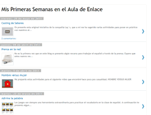 Tablet Screenshot of misprimerassemanasenelauladeenlace.blogspot.com