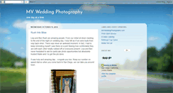 Desktop Screenshot of mvweddingphotography.blogspot.com