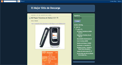 Desktop Screenshot of elmejorsitiodedescarga.blogspot.com