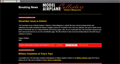 Desktop Screenshot of modelairplanecollector.blogspot.com