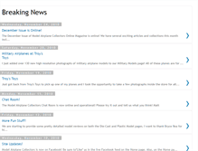 Tablet Screenshot of modelairplanecollector.blogspot.com