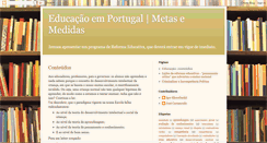 Desktop Screenshot of educacao-em-portugal.blogspot.com