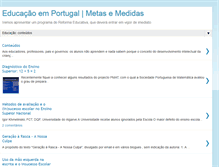 Tablet Screenshot of educacao-em-portugal.blogspot.com