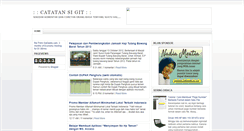 Desktop Screenshot of catatan-sigit.blogspot.com