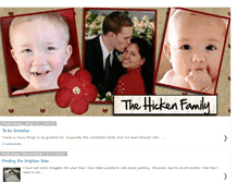 Tablet Screenshot of hickenfamily.blogspot.com