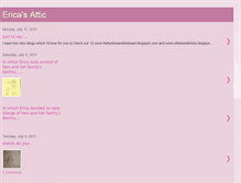 Tablet Screenshot of ericas-attic.blogspot.com