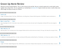 Tablet Screenshot of grownupmoviereview.blogspot.com