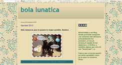 Desktop Screenshot of bolalunatica.blogspot.com