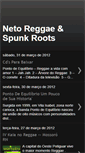 Mobile Screenshot of netoespunkreggae.blogspot.com